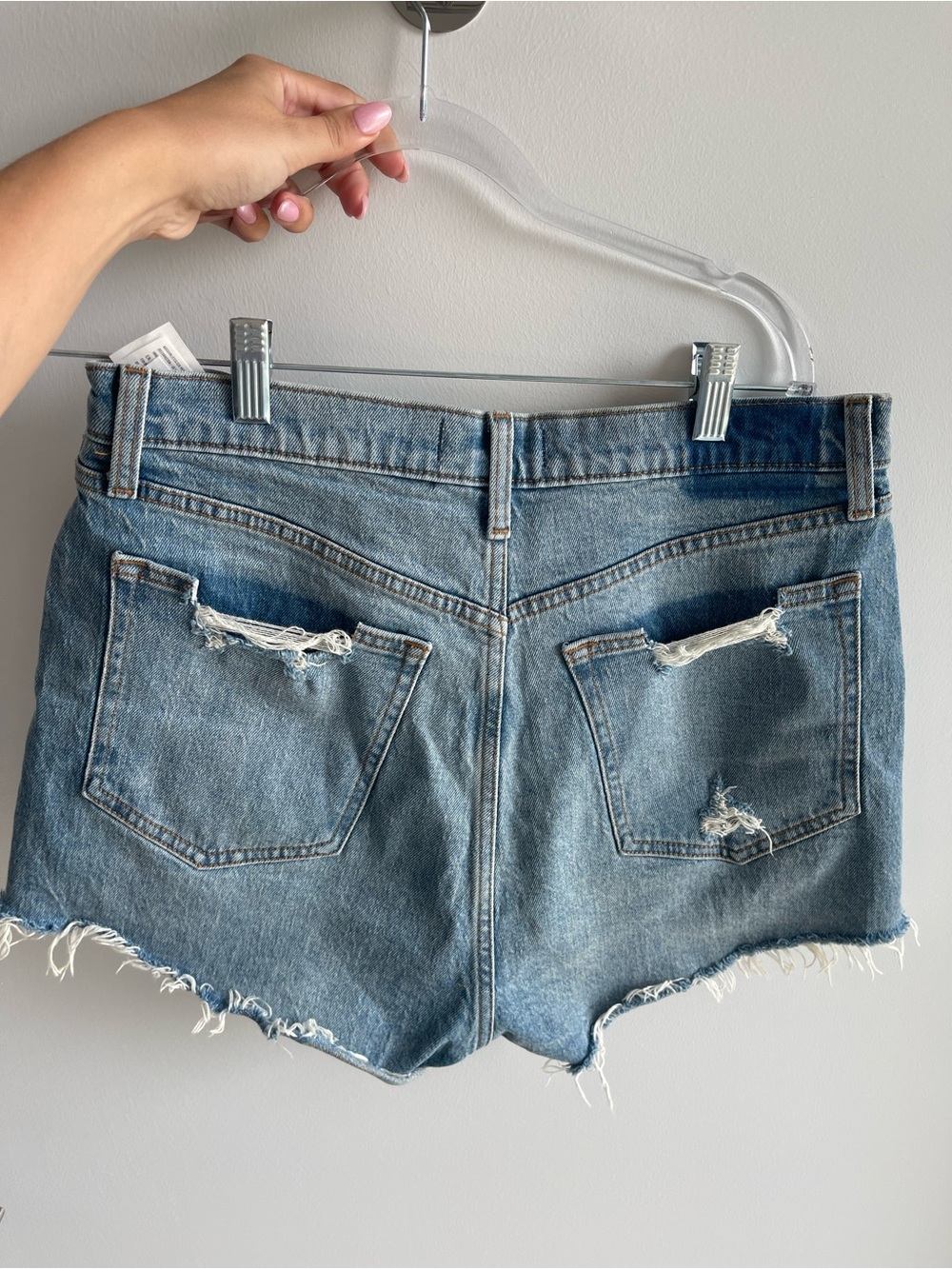 Abercombie Mom High Rise Curve Love Shorts - Picture 4 of 4